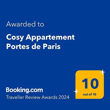 Cosy Appartement Portes De Paris Aubervilliers Exterior foto